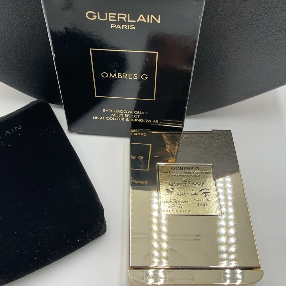 GUERLAIN Ombres G Eyeshadow Quad in 530 Majestic Rose - Brand New In Box